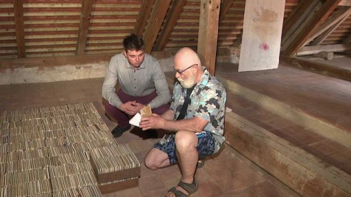 Výstava na půdě blanenského zámku