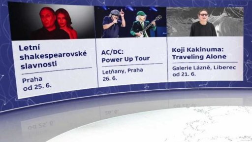 Kulturní tipy na tento týden