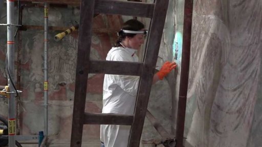 Oprava kaple v Bečově