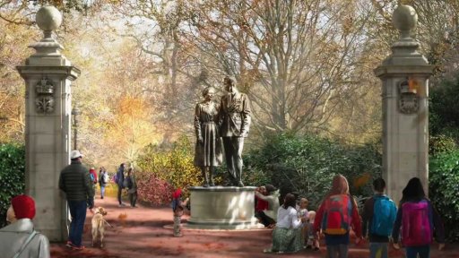 Londýnský památník královny Alžběty