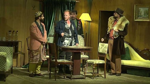 Hráči v podání souboru Tři tygři