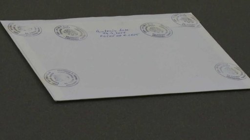 Obálka se slovy TGM