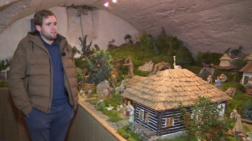 Originální betlém ve Velešíně