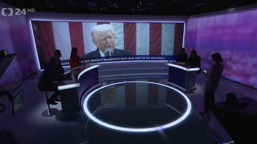 Trumpova prezentace nových obchodních pořádků