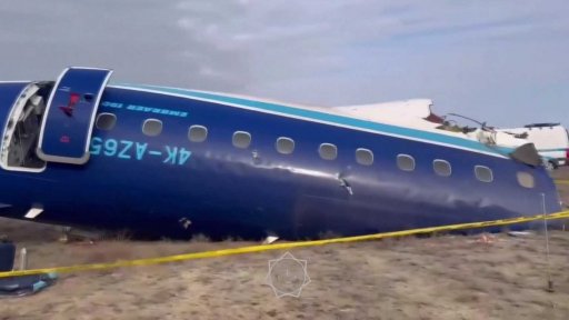 Nehoda ázerbájdžánského letounu a spor Moskvy a Baku