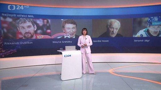 Alexandr Ovečkin je nejlepším střelcem NHL