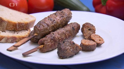 Masové tyčinky na gril