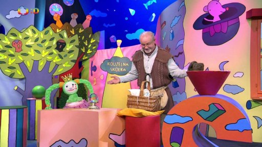 Děda Bylinkář zjišťuje, proč má princezna na obličeji puntíky…