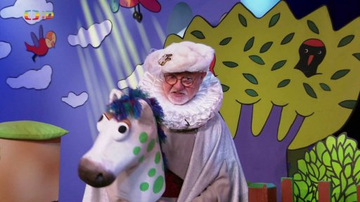 Princ a Zlobišák hádankově soutěží o hadici a záchranu pohádky + rozloučení