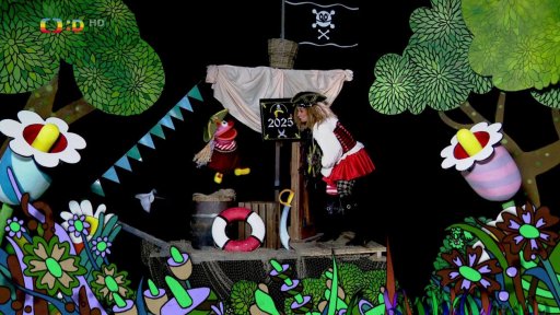 Drsňačka si zřídila pirátský kalendář.