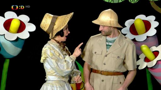 Teta Pipeta s Polapilem ve společném tanci přejí dětem k jejich svátku, Mezinárodnímu dni dětí.