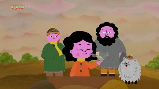 Tryskomyši se vrací z výletu ze Sýrakovníka.