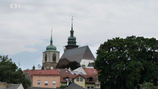 Krov kostela sv. Jakuba Většího v Jihlavě