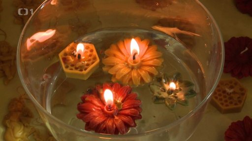 Svíčky z včelího vosku