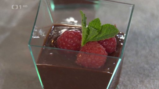 Pěnová čokoládová pochoutka