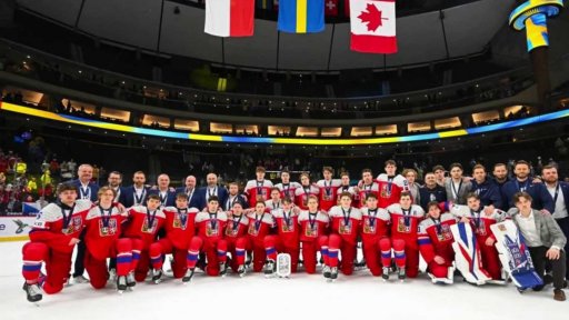 Stříbro českých hokejových juniorů