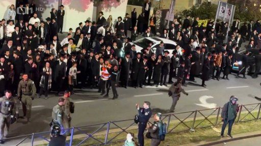 Mrtvý po protestu v Jeruzalémě