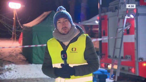 Záchrana speleologa z podzemní jeskyně