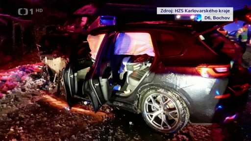 Česko pokryté ledovkou