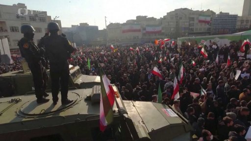 Stovky obětí protivládních protestů v Íránu