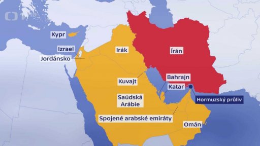 Cíle amerických a izraelských náletů