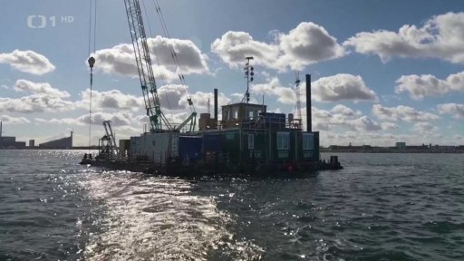 Zkoumání vraku válečné lodě potopené v roce 1801