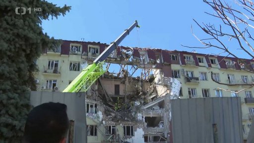 Ruské útoky na Ukrajinu