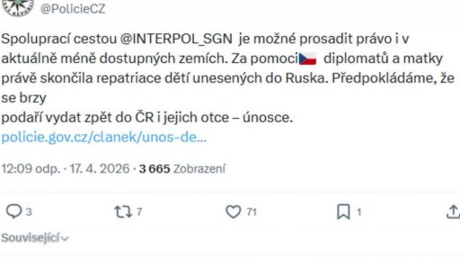 Návrat dětí unesených do Ruska