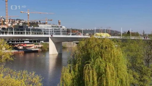 Otevření Dvoreckého mostu v Praze