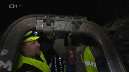 Rozšíření okruhu v břidlicovém dole v Odrách