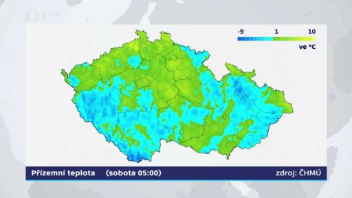 Na horách znovu mrzlo