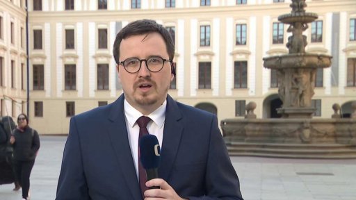 Schůzka prezidenta a ministra obrany