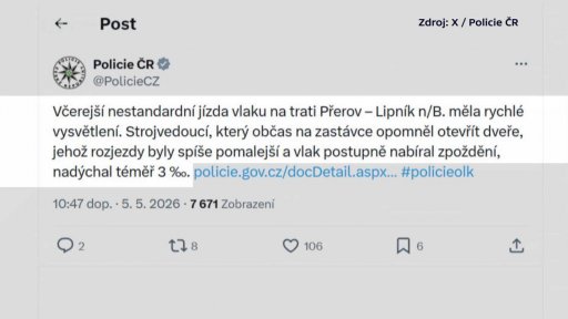 Strojvedoucí pod vlivem
