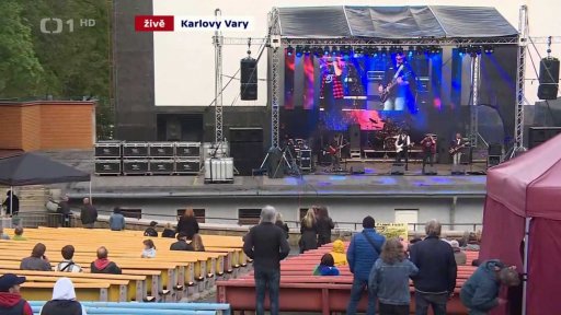 Otevření letního kina v Karlových Varech
