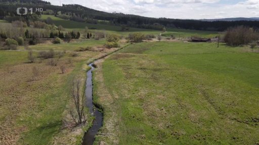 Znečištěná voda ve Volarském potoce