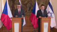 Izraelský ministr zahraničí v Česku