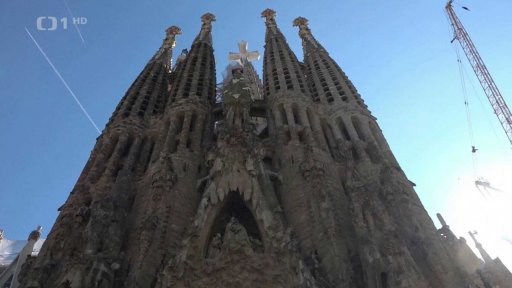 Bohoslužba papeže Lva XIV. v bazilice Sagrada Família