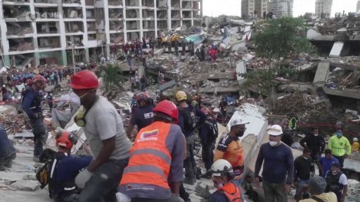 Dny po zemětřesení ve Venezuele