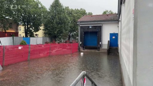 Škody po bouřkách na Moravě