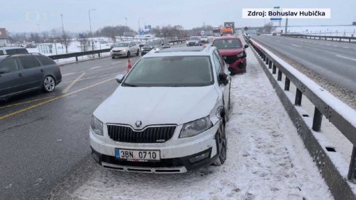 Záznam o dopravní nehodě v aplikaci Bouračka
