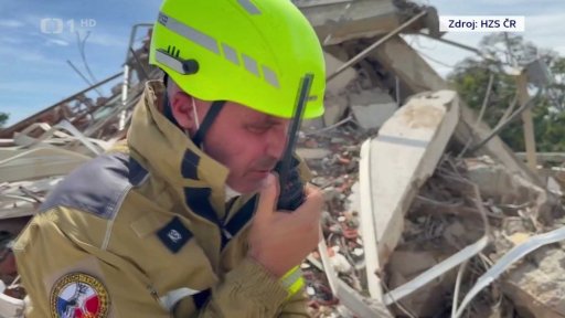 Pavel ocenil humanitární misi českých záchranářů