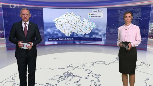 Nízké hladiny řek