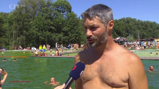 Vysoká návštěvnost koupališť