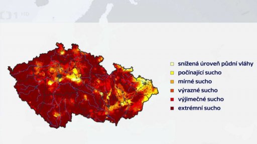 Sucho v Česku