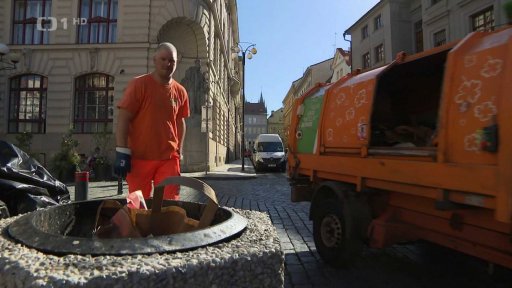 Analýza odpadků v centru Prahy