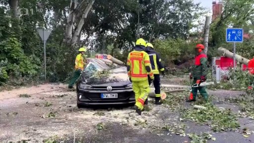 Bouřky zasáhly Evropu