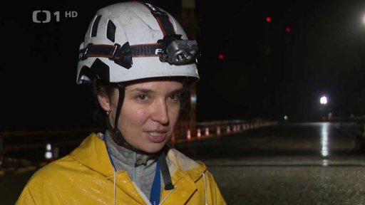 Zátěžová zkouška mostu Šmejkalka