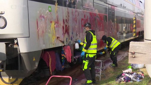 Opatření ve vlacích proti vandalům
