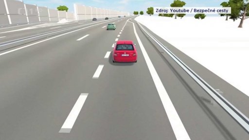 Přestupky při jízdě v pruzích