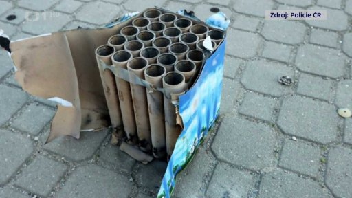 Obvinění kvůli použití pyrotechniky